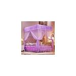 Mosquito Net With Metallic Stand - 5X6 Purple