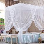 Mosquito Net With Metallic Stand - 6X6 White