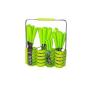 24- pieces cutlery set green normal