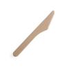 Wooden Knife Knives Dessert Disposable Tableware Cutlery Cream Picnic 16cm, Pack Of 50 pcs