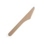 Wooden Knife Knives Dessert Disposable Tableware Cutlery Cream Picnic 16cm, Pack Of 50 pcs