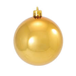 Christmas Ball, Shiny Gold, 40cm