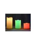 LED Candle, 3 In Pack, Different Size With Remote Win Win