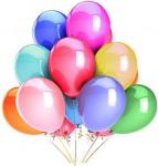 Semi Round Balloon Assorted 23 Pieces