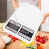 Electronic Digital Weighing Food Kitchen Scale white