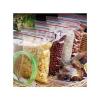 Re-usable ziplock Fride Food storage bags random Random Clear 5 Pcs