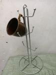 Generic Elegant Stainless Steel 6 Cups Holder/ 6 Cups Stand