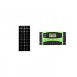 Solar Panel 60w + Charge Controller-10A
