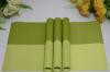 Table Mat Checked Green 4 pcs