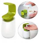 Back hand soap dispenser