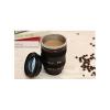 Camera Lens Coffee Mug - Black