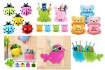 Toothpaste & Toothbrush Holder - 1 pc random Green