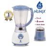 Nunix 2 In1 Blender With Strong Grinding Machine 1.5L