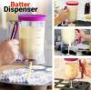 Cake Batter Dispenser With Measuring Label