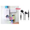 Automatic Toothpaste Dispenser And 5 Toothbrush Holder Set with a FREE Earphones