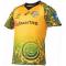 Australia Wallabies 2017/18 Men`s Replica Rugby Jersey Yellow (wallabies gold) Green