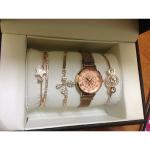 Fashion Silver Fashion gold Set watch + bracelets