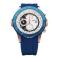 Curren Blue Resin Band Sport Wrist Watch
