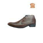 Brown Laced Half Boot
