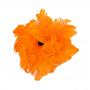 Generic Orange Russet Feather Hair Fascinator For Brides Or Brides Maids