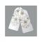 Generic Elegant Ivory Lace Beaded Wrist Length Finger less Wedding Gloves