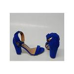 Chunky heels - blue