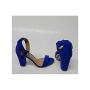Chunky heels - blue