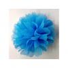 Generic Blue Island Chiffon Fabric Flower Hair/Dress Clip