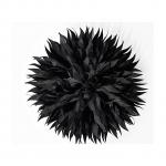Generic Black Satin Fabric Flower Hair/Dress Clip
