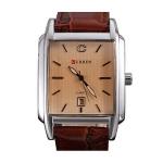 Curren Brown Leather Strap Luxury Wrist Watch