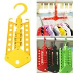 Foldable magic shirt hangers