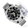 Casio Black Dial With Silver Stainless Steel Straps Watch
