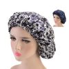 Quality Satin Bonnet sleeping cap double layered and adjustable