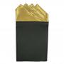 Generic Pocket Square Four Pointed Pale Gold