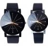 Quartz Couples Smart Casual Watches Black