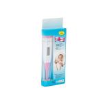 Generic Pink Digital Thermometer With Beeper .