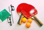 Racket set with a net