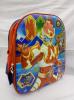 Unisex orange and Navy School bag with cartoon character details