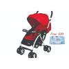 Foldable Baby Stroller - Red plus free gift( Aryuv baby wipes)