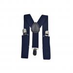 Generic Nevy Blue Kids Boy Girls Toddler Clip-on Suspenders Elastic Adjustable Braces HOT