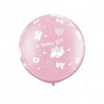 Generic ITS A GIRL BALLOONS 10pcs 12inch Balloon Party Decoration Newborn Balloon For Baby Shower Decoration