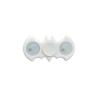 Batman Fidget Spinner LED - White