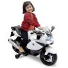 Generic MEDIUM Children`s Classic Ride-On Motorcycle-WHITE(Assembled)