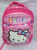 Pink and White Hello Kitty Scool Bag