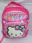 Pink and White Hello Kitty Scool Bag