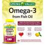 Spring valley Fish Oil Softgels, Heart,Immune,Eye,Brain,Skin,Joint Health