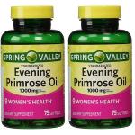 Spring valley Evening Primrose Oil, 1,000mg,GLA&B6,SUPPORT SKIN&METABOLISM