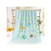 Generic Baby Towel Cotton Cartoon Animal Baby Bath Towel Bathrobe for Kid Soft Breathable Towels Infant Shower Product- BLUE.