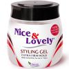 Nice & Lovely Extra Firm Hold Styling Gel 135g