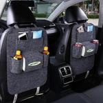 Rear car seat organizer